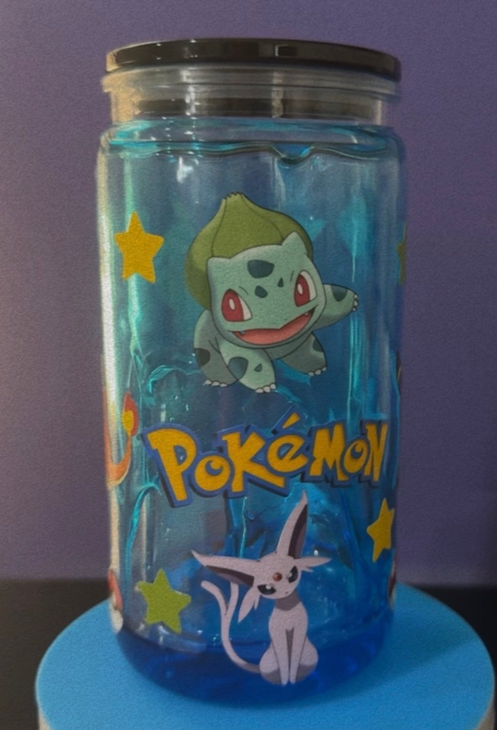 16oz Pokemon Plastic Honey Drip Cup