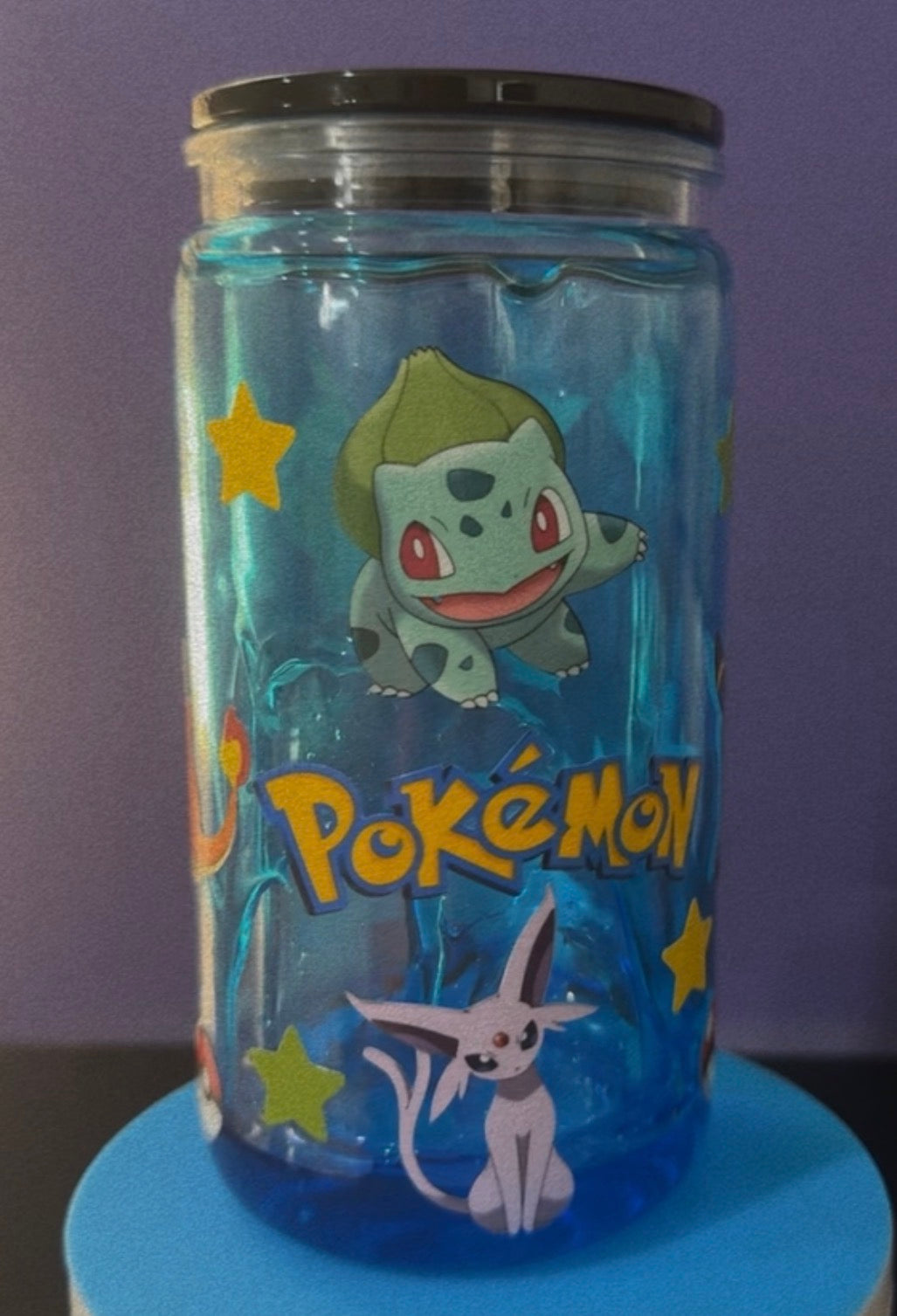 16oz Pokemon Plastic Honey Drip Cup