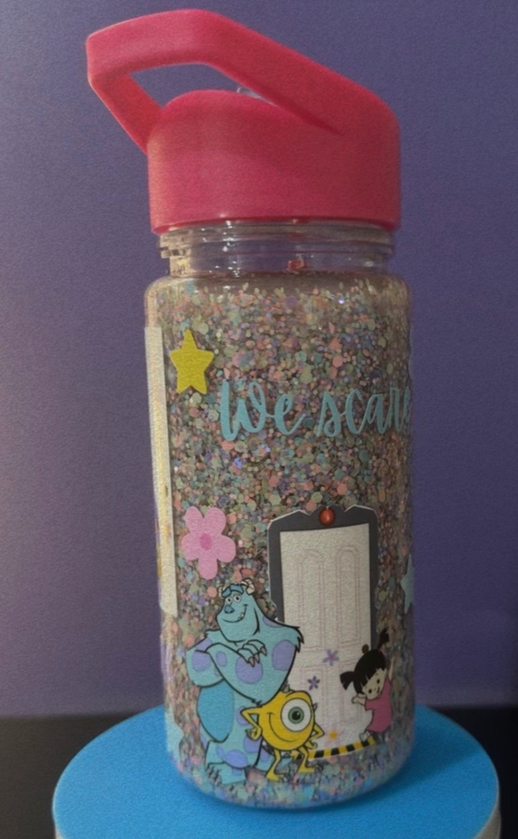 16oz Monsters Inc. Kids Snow Globe Cup