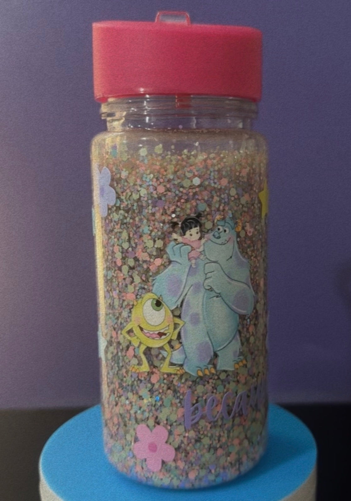 16oz Monsters Inc. Kids Snow Globe Cup