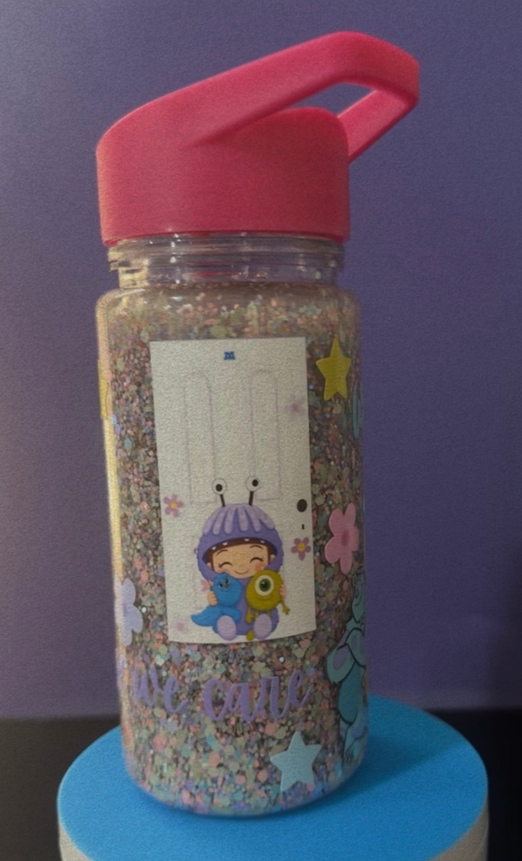 16oz Monsters Inc. Kids Snow Globe Cup