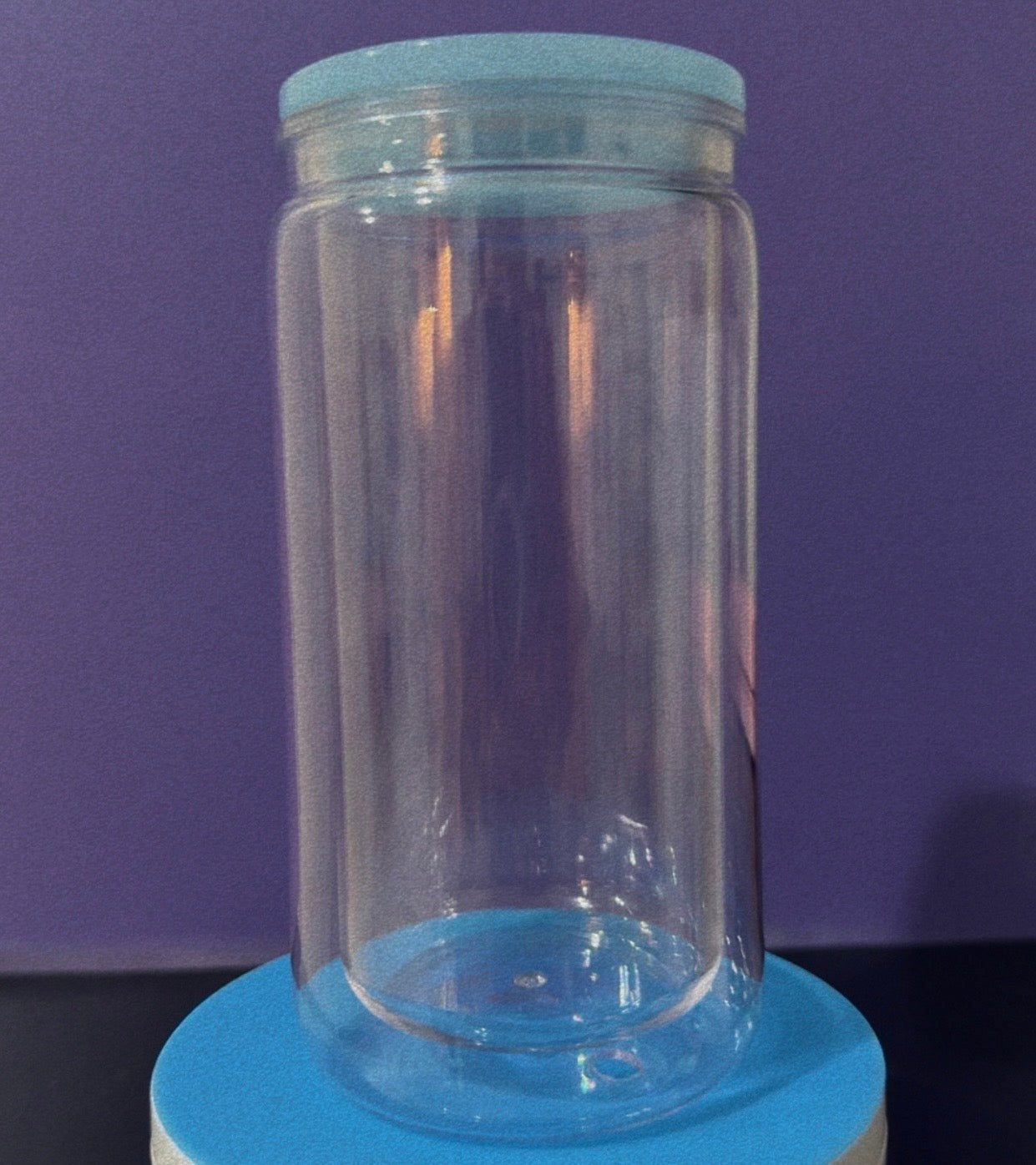 16oz Plastic Snow Globe Cup