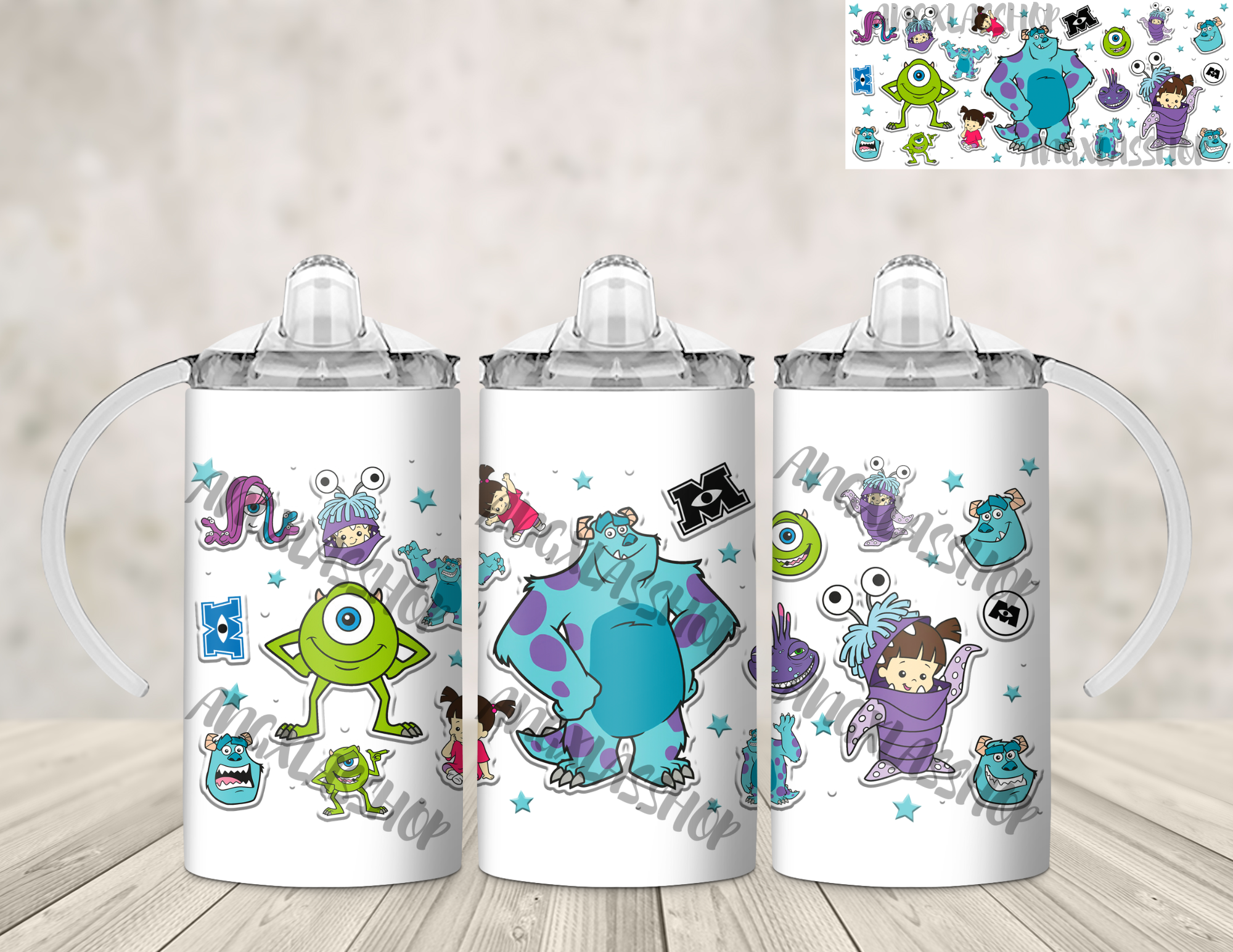 12 oz Sippy Cups