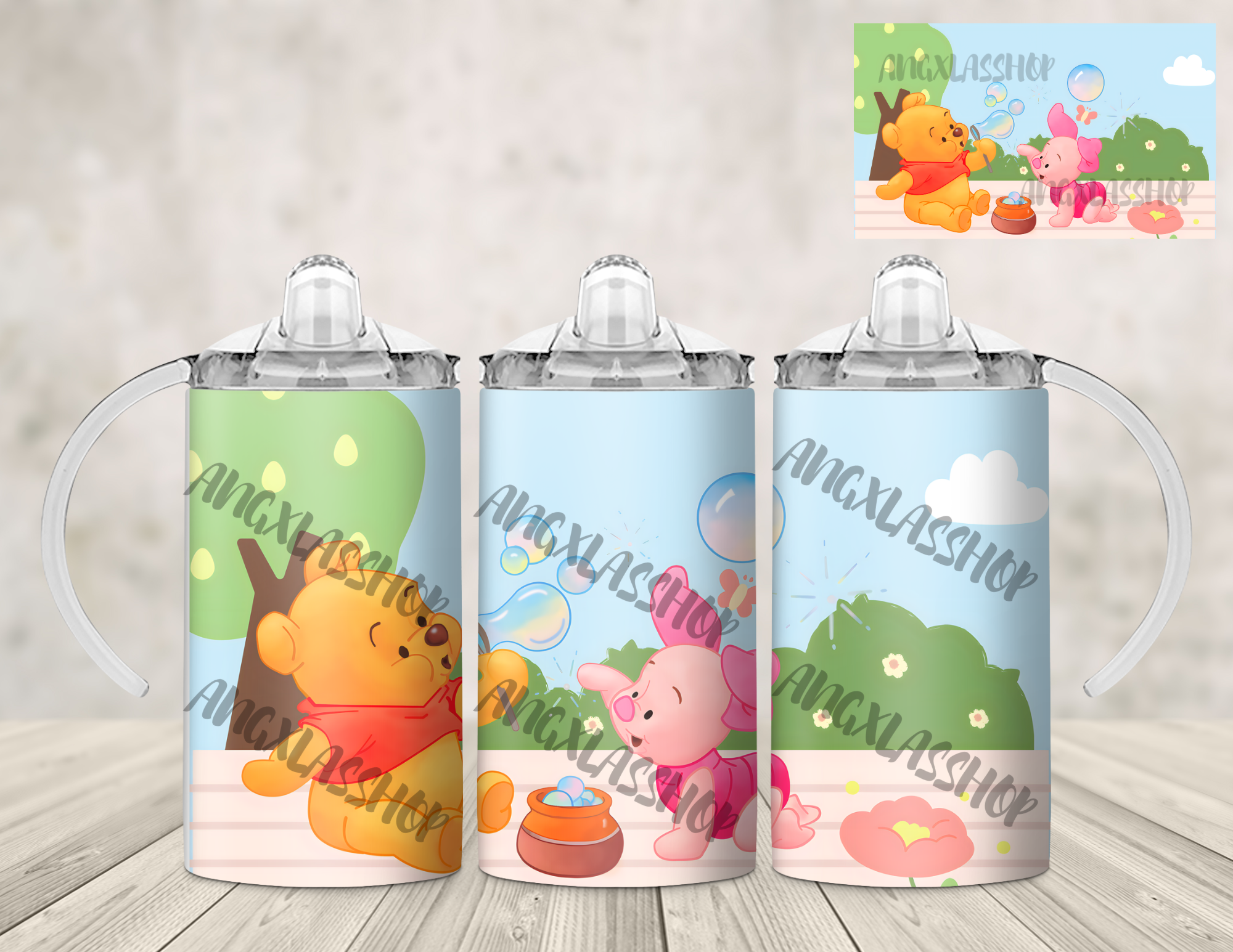 12 oz Sippy Cups